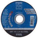 PFERD 61340222 SG Steel Cutting Disc 115mm 25pcs High Performance