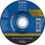 PFERD 61720222 PSF steel Cutting Disc 125 mm 25 pcs high Cutting power