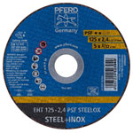 PFERD 61721122 PSF STEELOX Cutting Disc 125mm 25pcs Steel/Inox