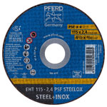 PFERD 61730122 PSF Steelox Cutting Disc 115mm Stainless Steel 25pcs