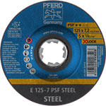 PFERD 62011125 universal line PSF Grinding Disc 125 mm 10 pcs steel
