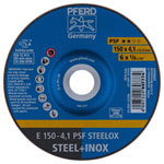 PFERD 62015520 PSF Steelox Grinding Disc 150mm Corundum A Set of 10