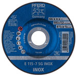 PFERD 62211623 Sg Inox Grinding Disc 115x22.23mm 10 pcs Stainless Steel