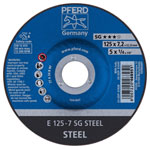PFERD 62212626 Sg Steel Grinding Disc 125mm Dia 22.23mm Bore 10pcs