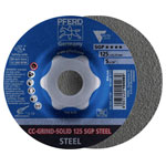 PFERD 64187126 CC-GRIND-SOLID Grinding Disc 125mm bore 22.23mm steel