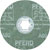PFERD 64190008 COMBIKLICK fibre Disc 115mm universal Grinding A 80