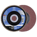 PFERD 67606125 Steelox Flap Disc 125mm high Cutting power 10 pcs