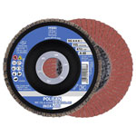 PFERD 67654115 POLIFAN Flap Disc 115mm Cool Grinding Inox/Alu 10 pcs