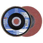 PFERD 67654125 POLIFAN Flap Disc 125mm for cool Grinding on stainless steel