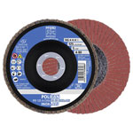 PFERD 67658125 POLIFAN flap Disc 125 mm cool grind inox/aluminium 10 pcs