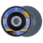 PFERD 67664115 POLIFAN flap Disc 115x22.23mm 10pcs serrated washer
