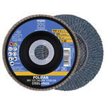 PFERD 67664125 POLIFAN Flap Disc 125mm x 22.23mm Aggressive Cutting 10pcs