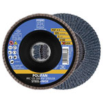 PFERD 67666126 POLIFAN universal flap Disc 125mm 10pcs aggressive cut