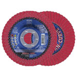 PFERD 67689036 Steelox Flap Disc 115 mm 22.23 mm bore 10 pcs.