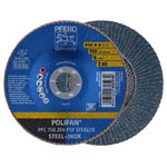 PFERD 67766150 PFC flap Disc 150 mm dia for steel/stainless 10 pcs