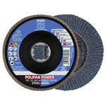PFERD 67784126 POLIFAN flap Disc 125mm 10pcs for aggressive steel Work