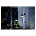 Philips 1738130PN myGarden Outdoor Wall Light LED IP44 Black E27 42W