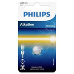 Philips 1836 Button Cell LR44 1.5V Alkali-Manganese A76 1pc