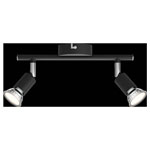 Philips 8719514465237 Limbali Ceiling Floodlight GU10 Black Adjustable Heads