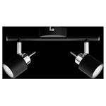 Philips 8719514465398 Meranti Ceiling Floodlight GU10 Black 35W Max