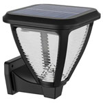 Philips 8720169265707 Vapora Solar Wall Light 1.5W Warm White Black