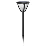 Philips 8720169265721 Vapora Solar Garden Light LED 1.5W Black 8hr Runtime