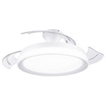 Philips 8720169279087 Bliss Ceiling Fan 28W/35W LED Retractable Wings