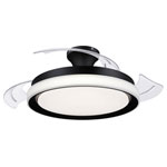 Philips 8720169279100 Bliss Ceiling Fan 28W/35W Black with LED Light