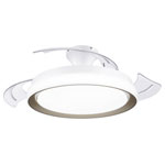 Philips 8720169279124 Lighting Bliss Ceiling Fan 28W/35W Gold Retractable LED