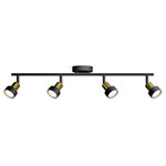 Philips 8720169299931 Conduit Ceiling Floodlight GU10 Black/Gold