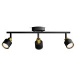 Philips 8720169300118 Niall Ceiling Floodlight GU10 Black Gold Adjustable
