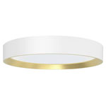 Philips 8720169301375 Hanno LED Ceiling Light 24W White/Gold SceneSwitch