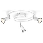 Philips 8720169340725 Limbali LED Ceiling Spotlight 13.8W White 3 Bulbs