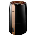 Philips HU3918/10 3000 Series Humidifier Black/Copper Hygienic Air