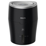 Philips HU4813/10 Humidifier Black/Silver NanoCloud Tech Silent 44m²