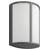 Philips 164649316 Stock LED Outdoor Wall Light 6W Anthracite Die-Cast