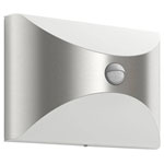 Philips 172994716 Herb LED Outdoor Wall Light 6W Stainless Motion Sensor