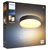 Philips 4115930P6 Hue LED Ceiling Light Black Bluetooth Dimmer Included