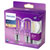 Philips 77759300 LED Bulb Warm White E-27 4.3W 40W Equivalent 2 Pack