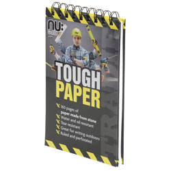 Nuco NU003435 Reporters Tradie Tough Paper made from Stone Notebook