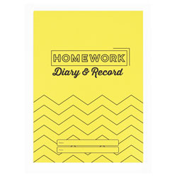 Silvine EX205 A6 Homework Diary Pack of 20