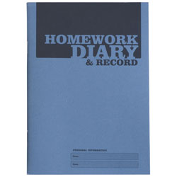 Silvine A5 Homework Diary Pack of 20