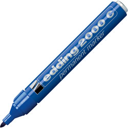 Edding 2000 C Permanent Marker 1.5-3mm Blue