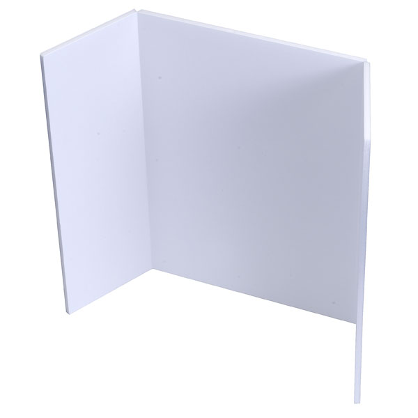 RVFM A1 Foam Board White Folds to A2 Pack of 10 Rapid Online