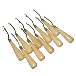 Rug Latchet Hooks Pack 10