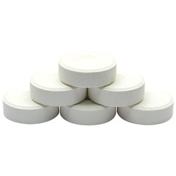 Colour Block- White Pack of 6