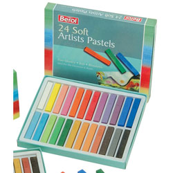 Berol Soft Artists Pastels (Pack of 24)