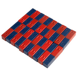 Shaw Magnets - Ferrite Magnets - Blocks - 9 x 9 x 40mm - Pack of 20