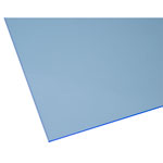 RVFM Acrylic Fluorescent Clear Sheet- Blue, 500 x 500 x 3mm