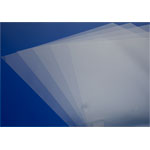 Rapid Clear PVC Sheets 0.14 x 450 x 635mm - Pack of 10